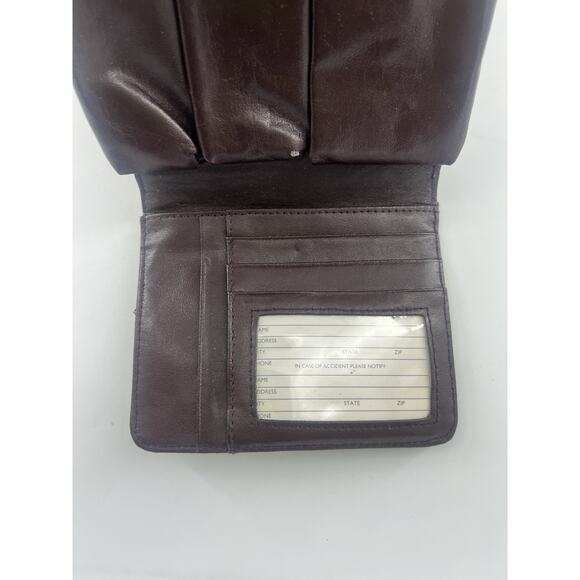 Vintage Etienne Aigner Crossbody Shoulder Bag Brown Leather Antique Brass Small - Picture 6 of 11